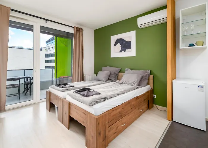 Atrium Deluxe Suite-free Parking Garage Same Building شقة *
